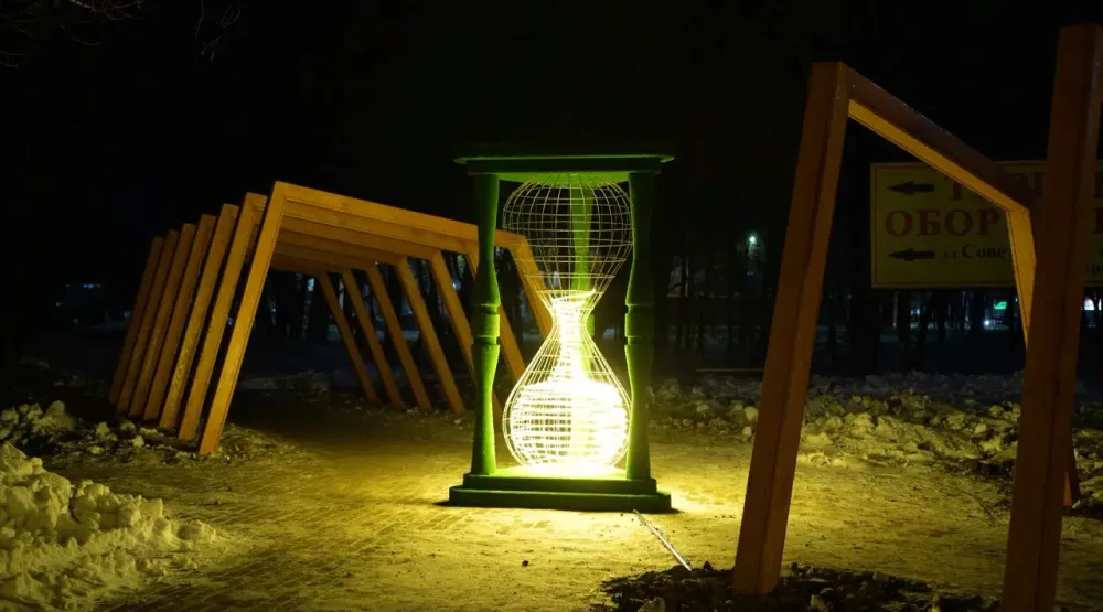 Стройка нового сквера «Время» завершилась в Биробиджане