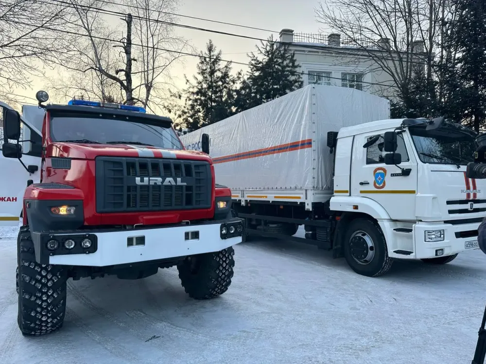 Автопарк МЧС ЕАО пополнился новыми автомобилями