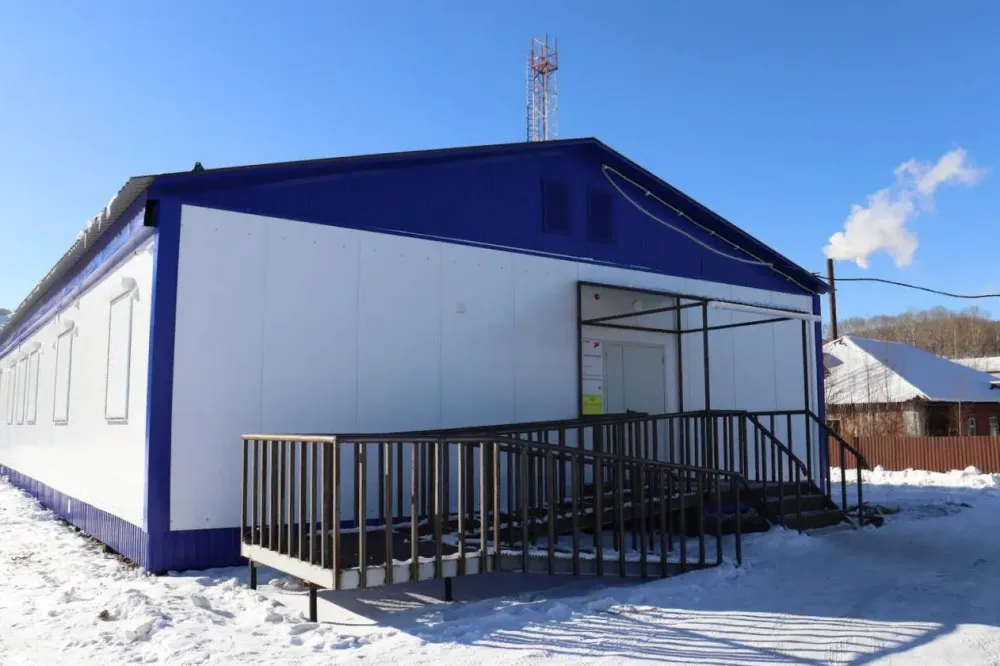 Завершилось строительство модульной врачебной амбулатории в ЕАО