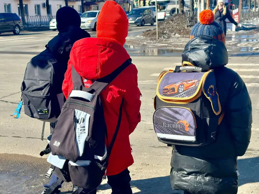 Двух подростков сбил водитель-новичок в Биробиджане