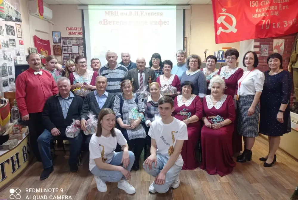 Дружеская встреча в «Ветеранском кафе» прошла в п. Смидович