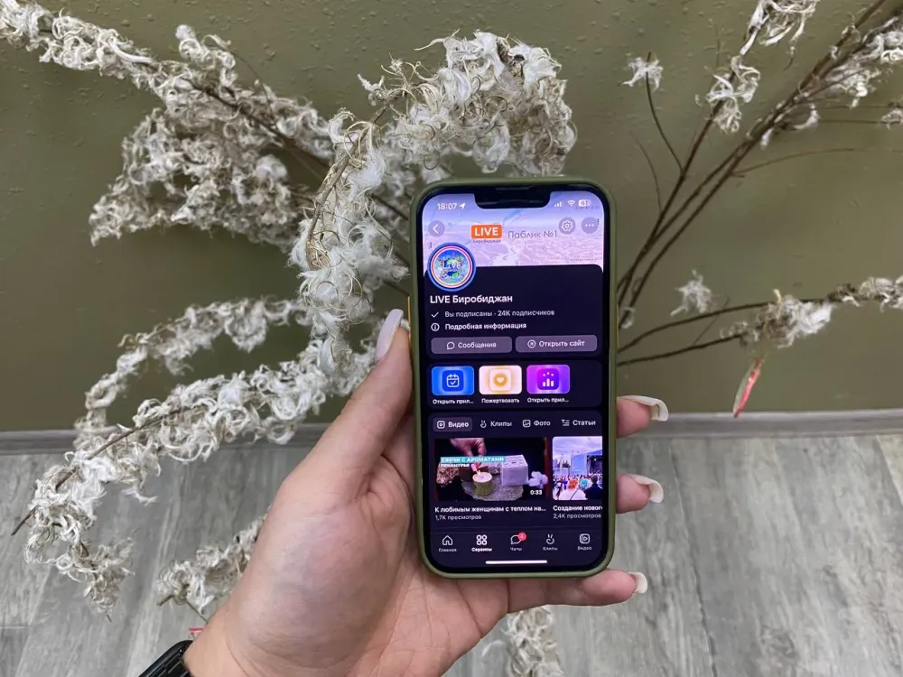 У LIVE DV 24 тысячи подписчиков в паблике ВКонтакте (12+)