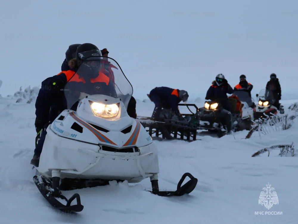 В сборах по снегоходной подготовке принял участие спасатель из Биробиджана