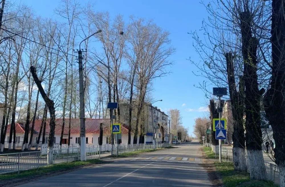 В селе Амурзет выполнены работы по обустройству уличного освещения