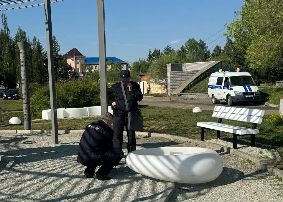 Вандалы вновь повредили арт-качели на биробиджанской набережной