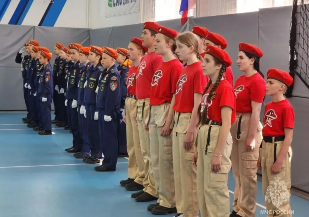 Лучших юных пожарных определили в Биробиджане