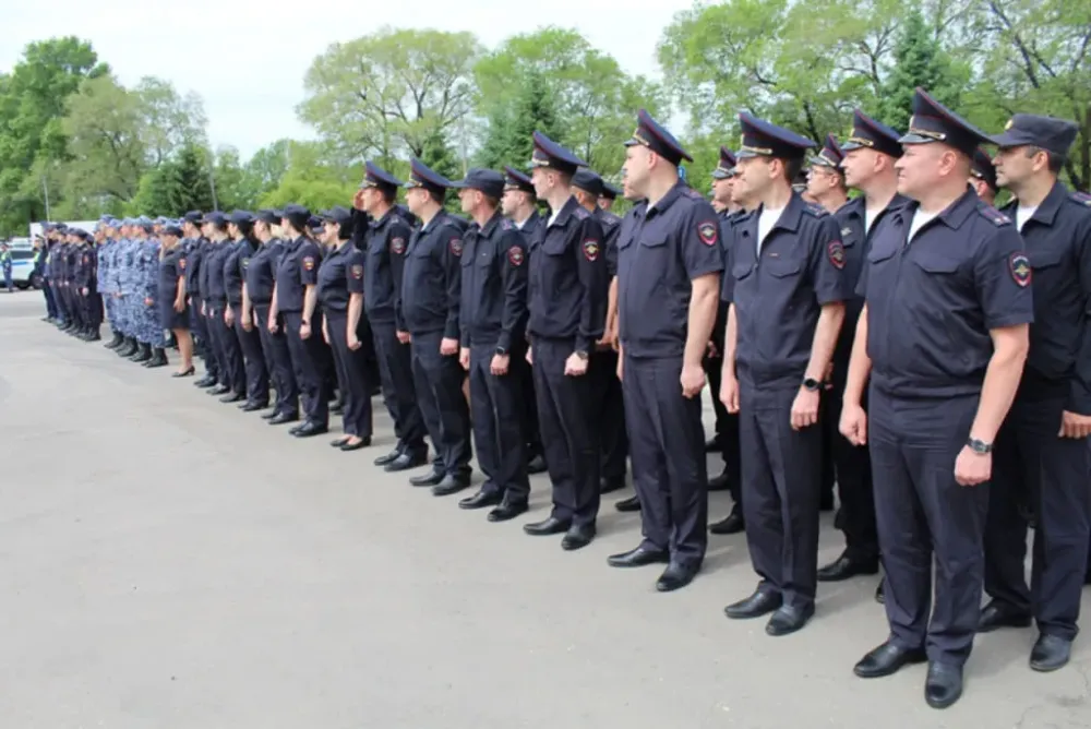 День рождения полиции отметили в Биробиджане