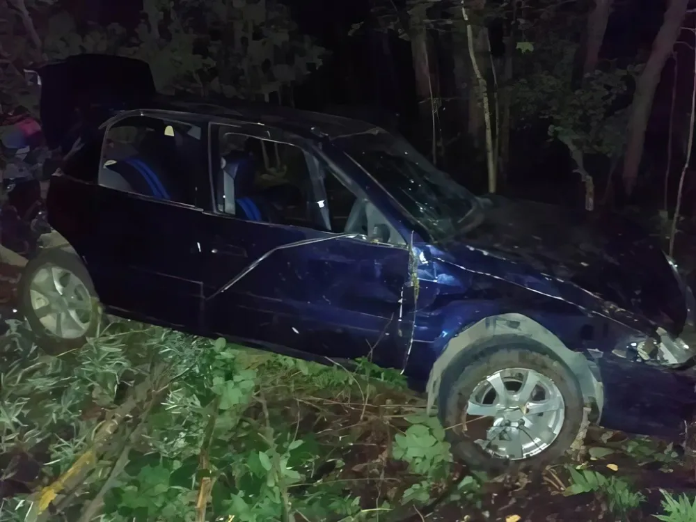 Двое пострадавших: В кювет вылетела машина на трассе ЕАО