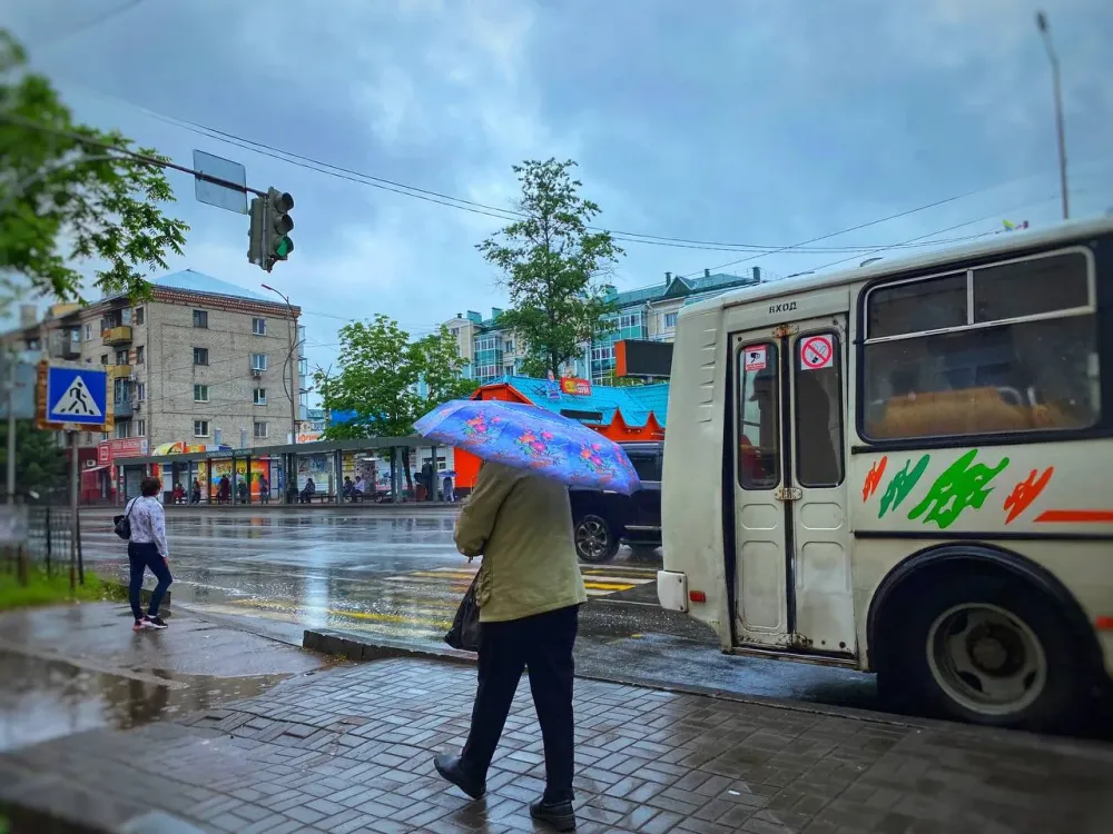 Утро в среду, 7 августа, начнется с небольшого дождя для жителей ЕАО