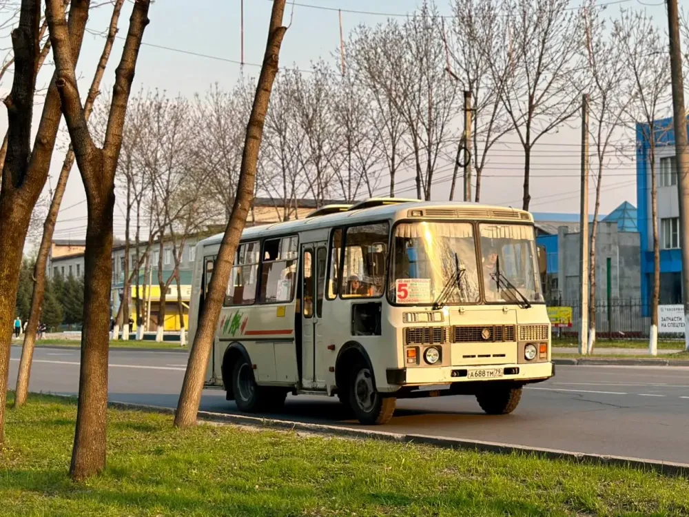За нарушение графика движения автобусов разрывать контракты намерен мэр Биробиджана