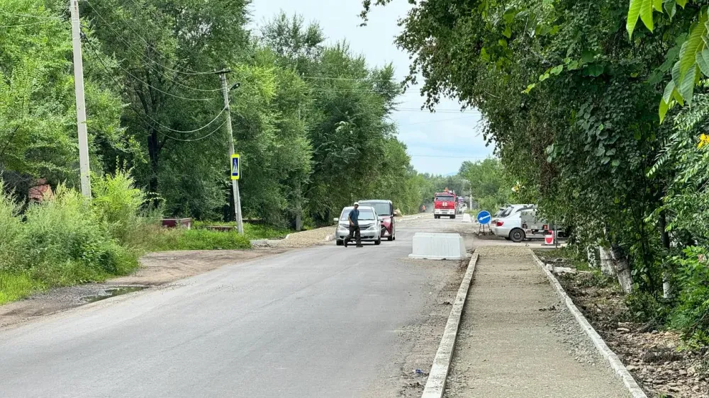 Новый тротуар появится на ул. Кавалерийской в Биробиджане