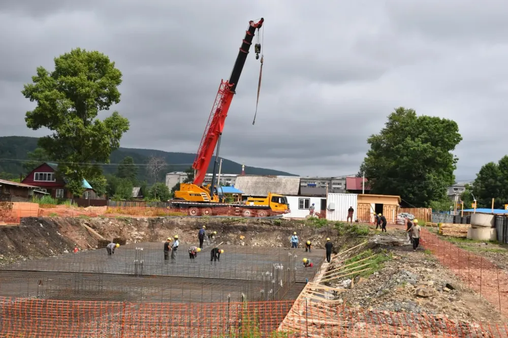 Активное строительство новой школы ведется в ЕАО
