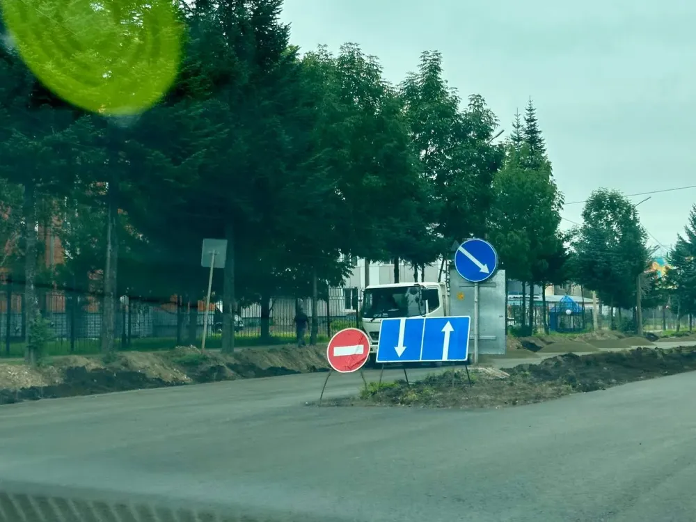 Без нарушения сроков идет ремонт Проспекта 60-летия СССР в Биробиджане