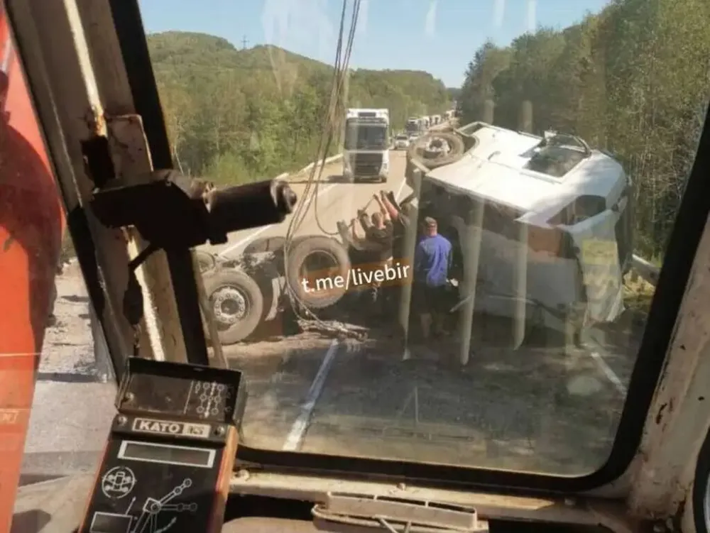 Многокилометровая пробка сковала федеральную трассу в ЕАО