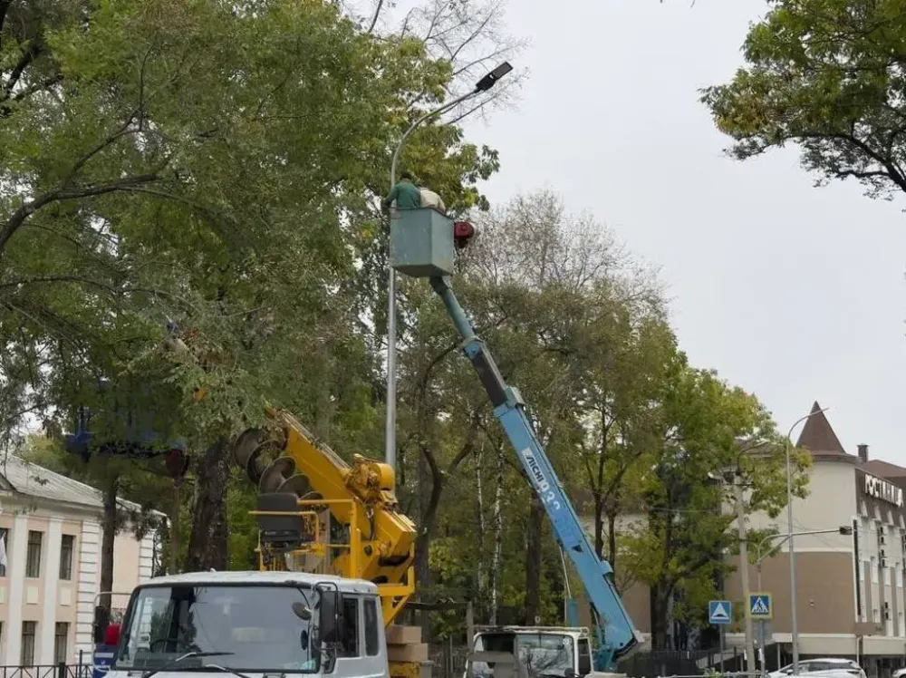Биробиджан становится ярче: модернизация системы уличного освещения