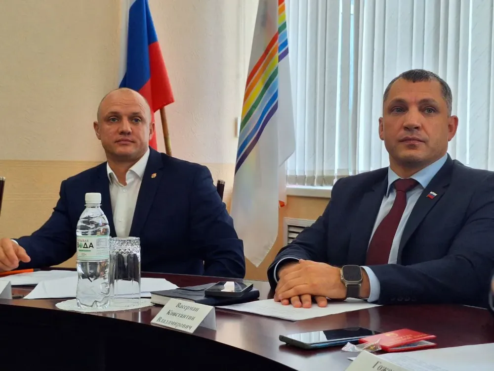 Участник СВО Сергей Радецкий стал новым председателем гордумы Биробиджана