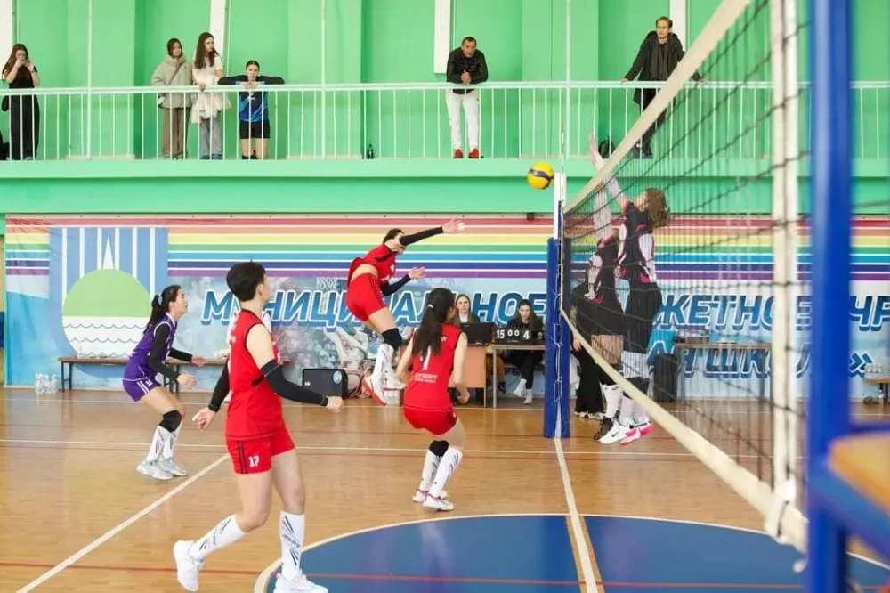 Международный турнир по волейболу прошёл в Биробиджане