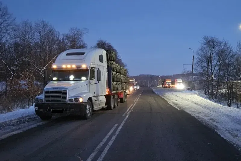 5-летний ребенок и пассажир пострадали в ДТП с фурой в пригороде Биробиджане