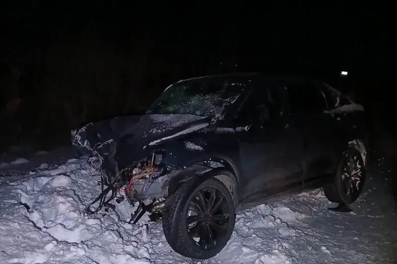 Водитель уснул и вылетел на встречку, пассажира доставили на скорой в больницу Биробиджана