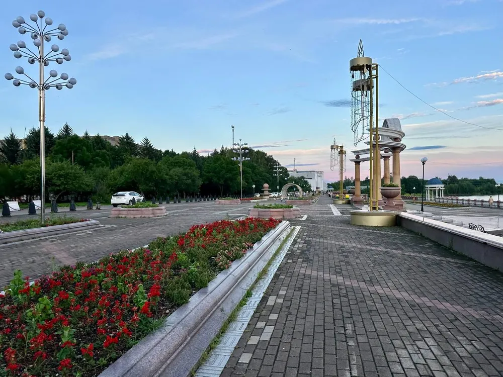 Торговые павильоны и круглогодичные туалеты: летом благоустроят набережную в Биробиджане