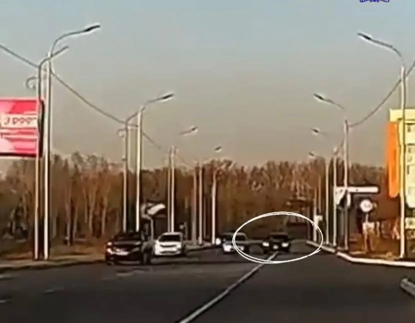 Любителя погонять по встречке нашли через запись видеорегистратора в ЕАО