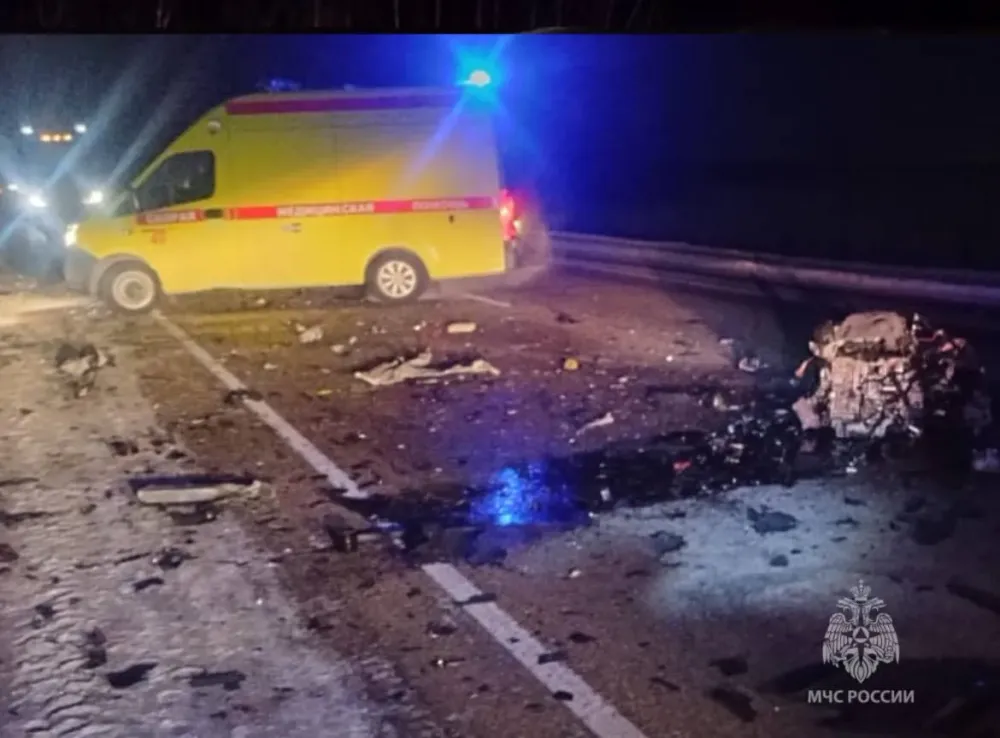 Жесткое ДТП произошло сегодня ночью в пригороде Биробиджана
