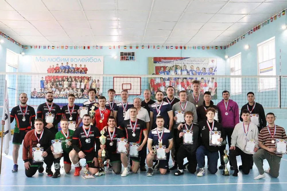 Межрегиональный турнир по волейболу прошел в г. Облучье ЕАО