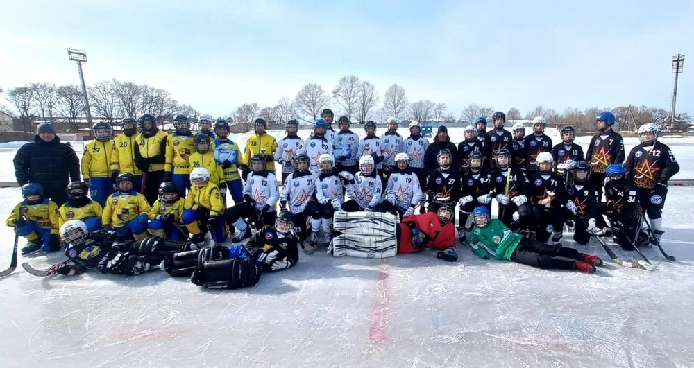 Первенство ЕАО по хоккею с мячом прошло в Биробиджане