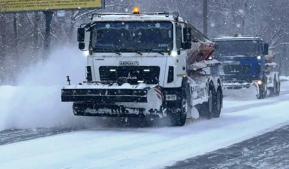 В режим повышенной готовности перешли коммунальщики ЕАО из-за снегопада