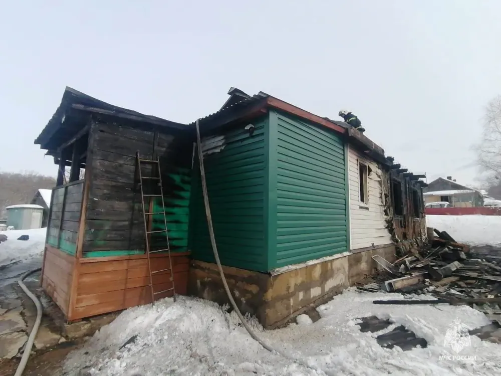 Пенсионер сгорел заживо в собственном доме в Хабаровском крае