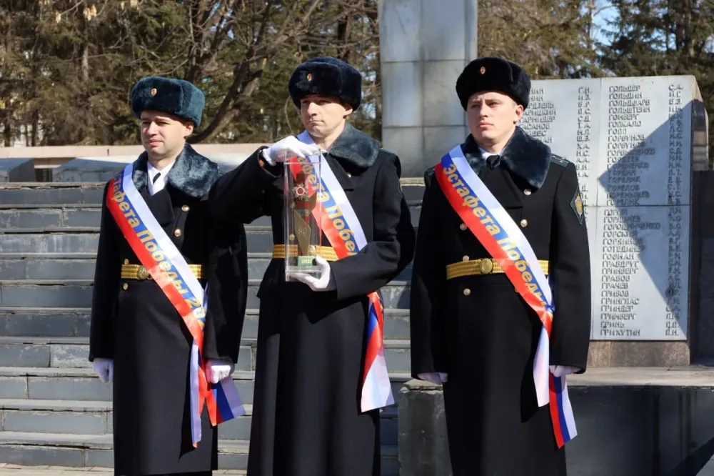 Биробиджан принял Эстафету Победы