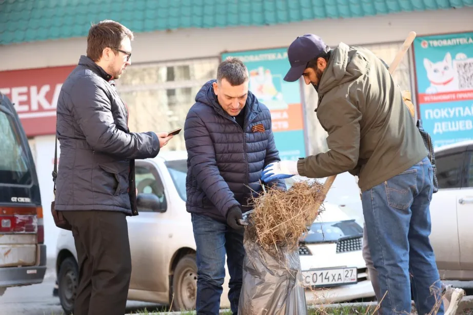 Более 100 тысяч человек приняли участие в субботнике в Хабаровском крае