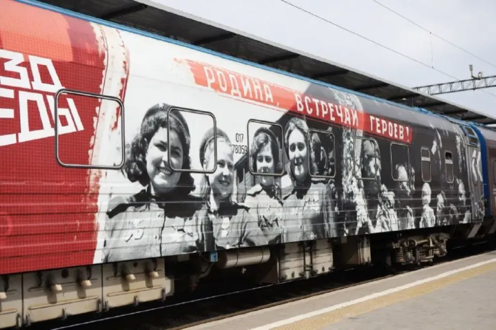 Поезд Победы сделает остановку в Биробиджане