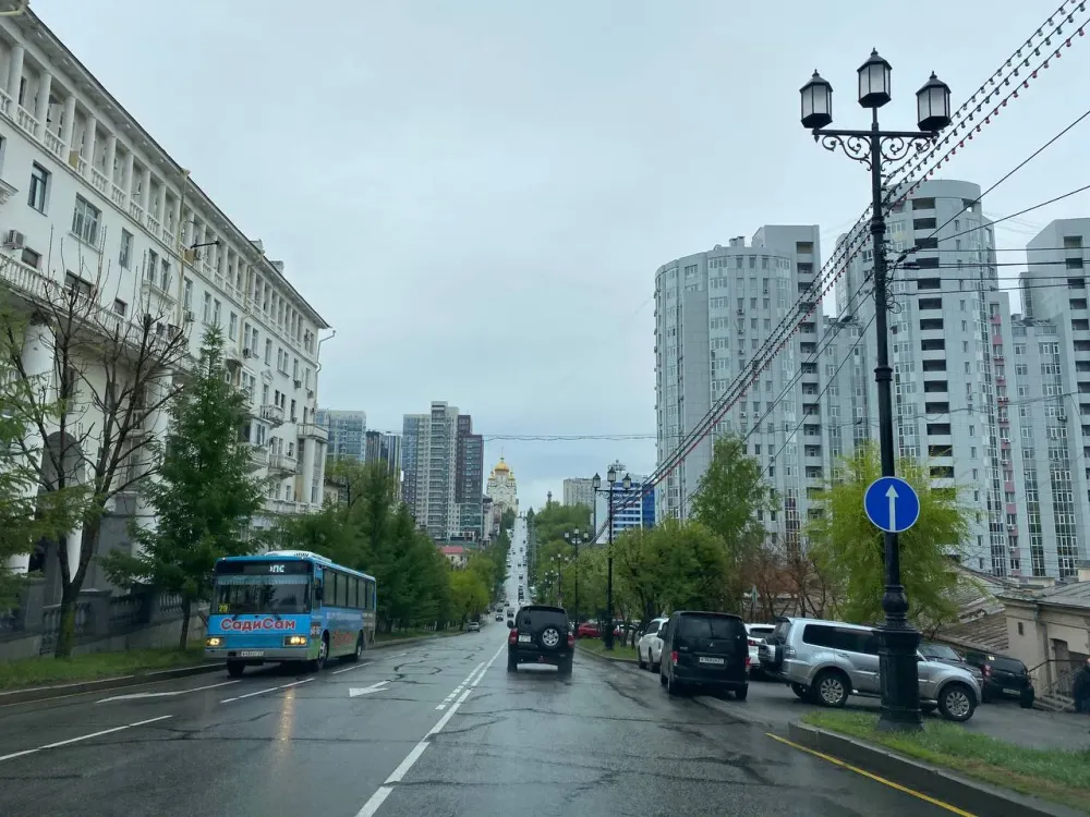 Ограничат движение транспорта в центре Хабаровска из-за подготовки к 9 Мая
