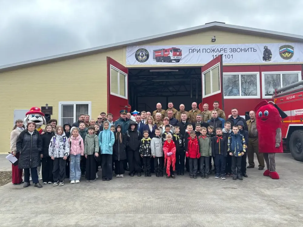 Новая пожарная часть открыта в пригороде Хабаровска