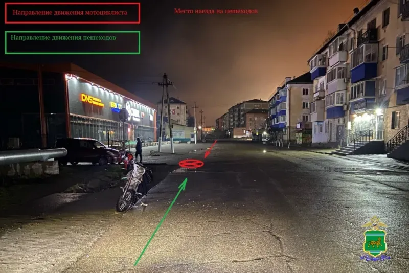 Пьяный мотоциклист сбил двух пешеходов в ЕАО: оба пострадали