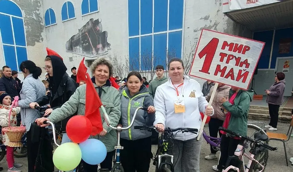 В Смидовиче ЕАО состоялся массовый велопробег в честь праздника весны и труда