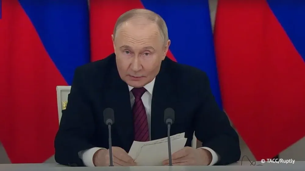 Путин предложил Украине возобновить переговоры в Стамбуле 15 мая