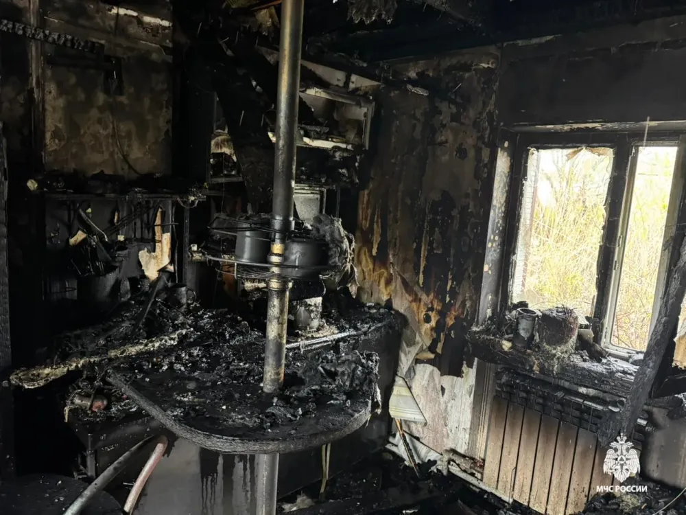 Пенсионерка погибла при пожаре в Хабаровске