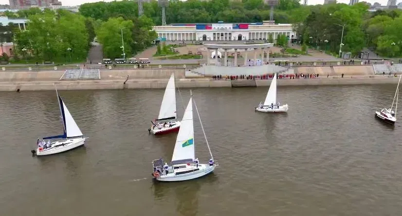 Парусная регата завершила Российско-Китайский форум в Хабаровском крае