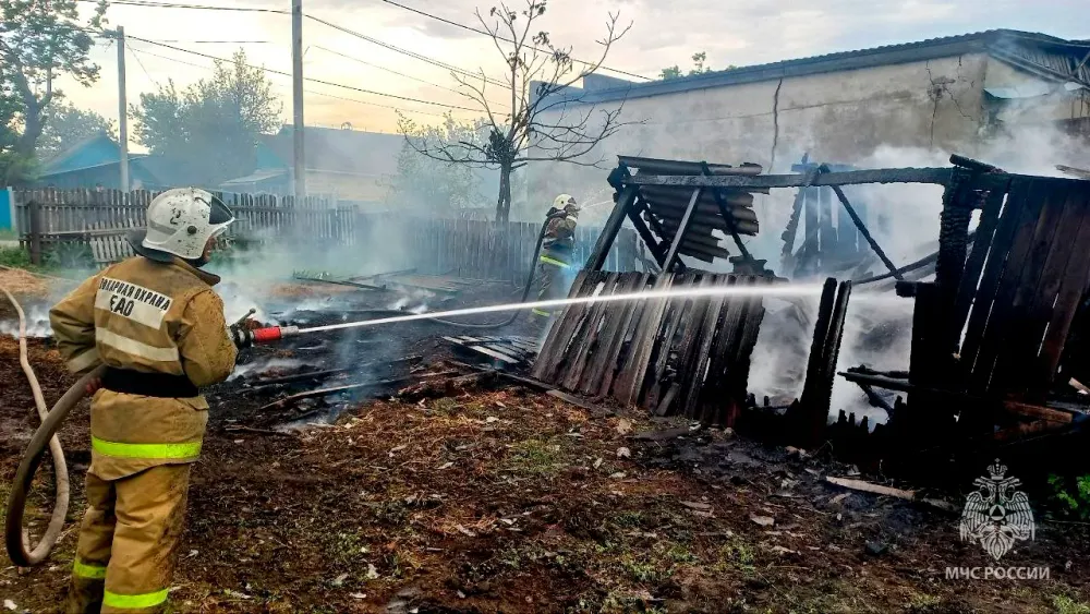 Детская шалость привела к пожару в ЕАО