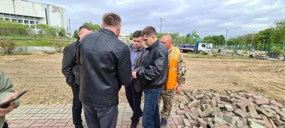 В Биробиджане обновляют набережную: ремонт скейт-парка и благоустройство начались