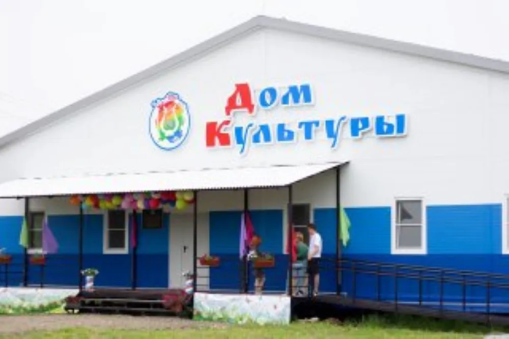 Открытие первого модульного дома культуры прошло в ЕАО