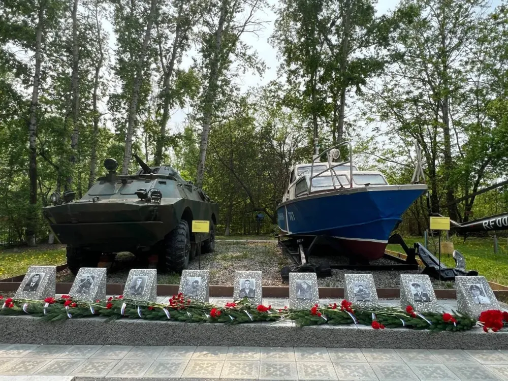 В Хабаровске открыта Аллея Памяти в честь героев специальной военной операции