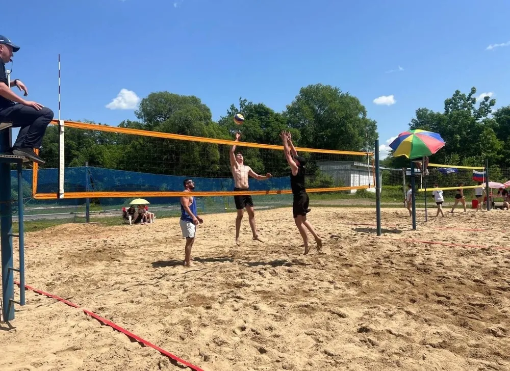 Открытый Чемпионат по пляжному волейболу прошел в Биробиджане