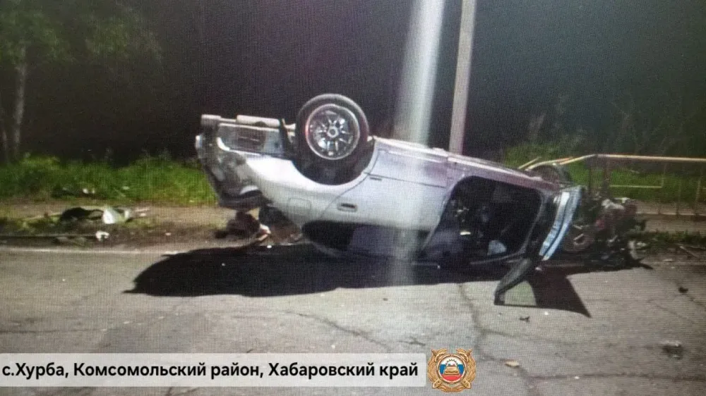Трагедия в Хабаровском крае: опрокидывание автомобиля унесло жизнь водителя