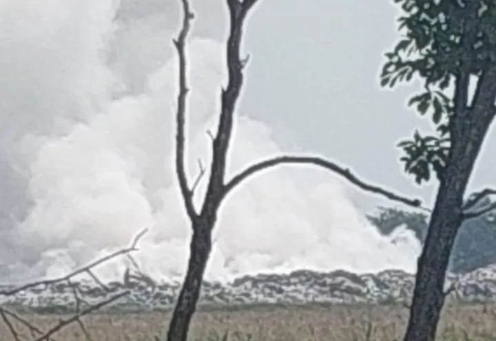 Режим повышенной готовности ввели в ЕАО из-за пожара на мусорном полигоне в Биробиджане