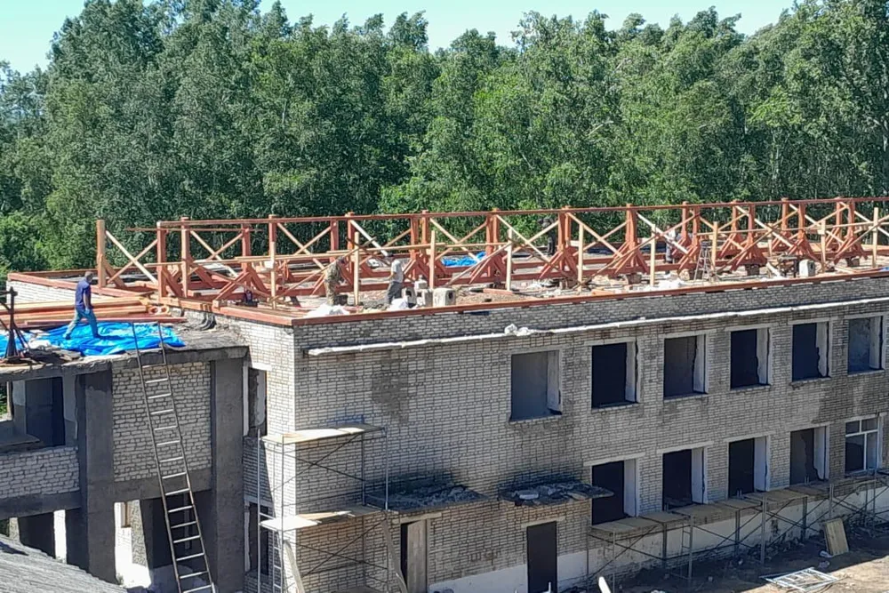 Продолжается ремонт Найфельдской школы в ЕАО