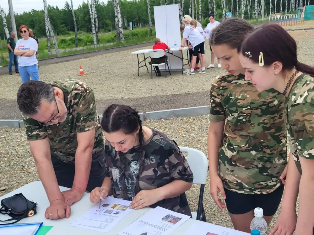 Семья из ЕАО принимает участие в «Семейной зарнице»