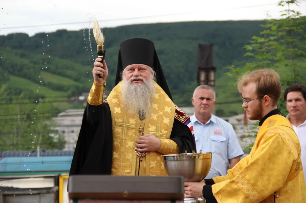 Заложен камень в основание часовни Николая Чудотворца в ЕАО